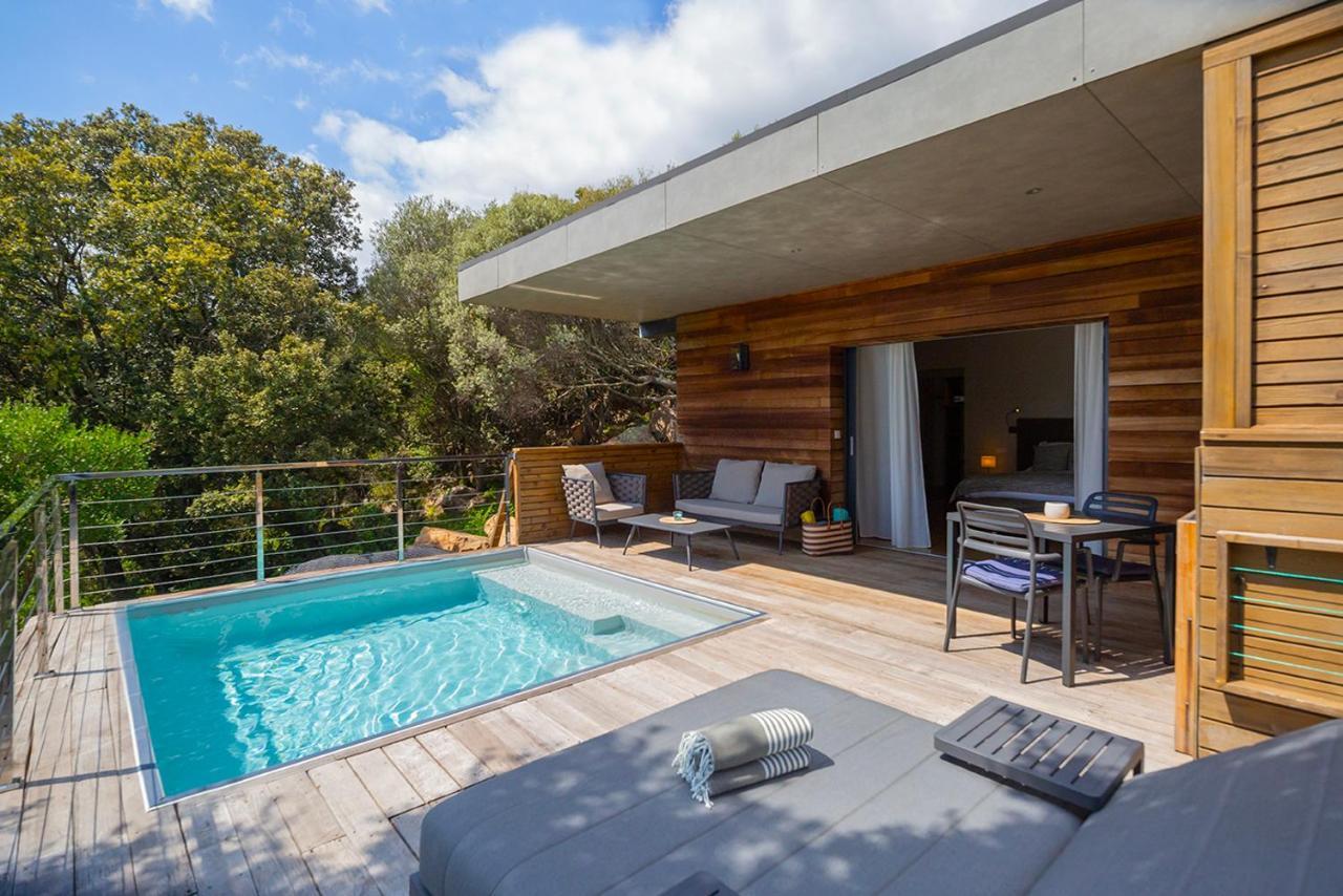 Swim Lodge Hotel Piscine Privee Ou Jacuzzi Prive Porto-Vecchio  Kültér fotó